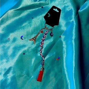 One-of-a-Kind Bastille Day Inspired Keychain 🇫🇷🗼🎆
